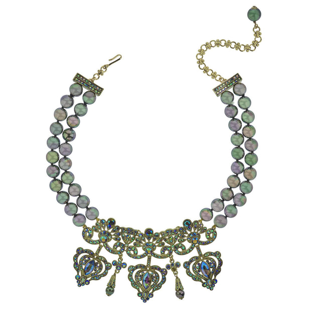 Heidi Daus® "Regal Rapture Petite" Beaded Crystal Necklace HEIDI DAUS®