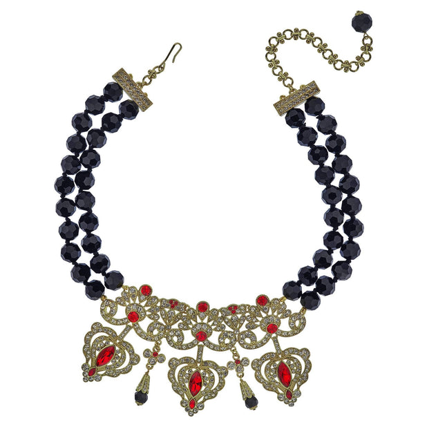Heidi Daus® "Regal Rapture Petite" Beaded Crystal Necklace HEIDI DAUS®
