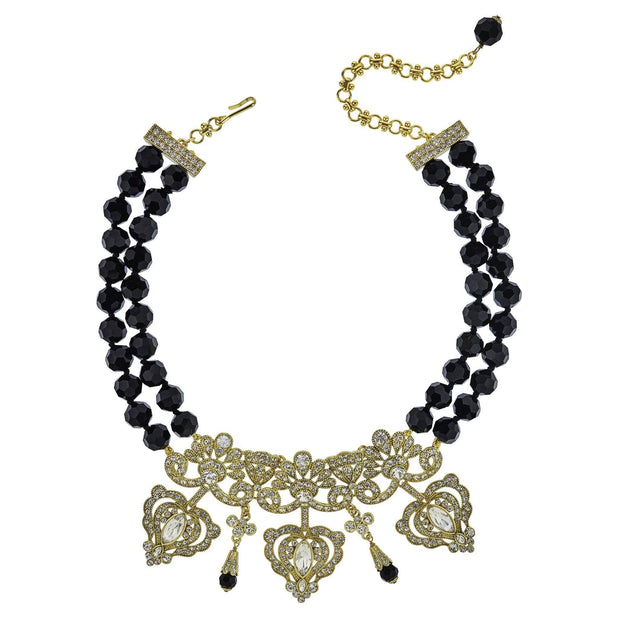 Heidi Daus® "Regal Rapture Petite" Beaded Crystal Necklace HEIDI DAUS®
