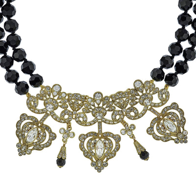 Heidi Daus® "Regal Rapture Petite" Beaded Crystal Necklace
