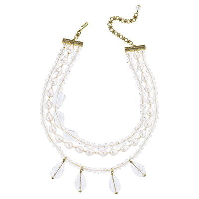 Heidi Daus®"Mindy Knows Best" Beaded Crystal Pendant Enhancer Necklace HEIDI DAUS®