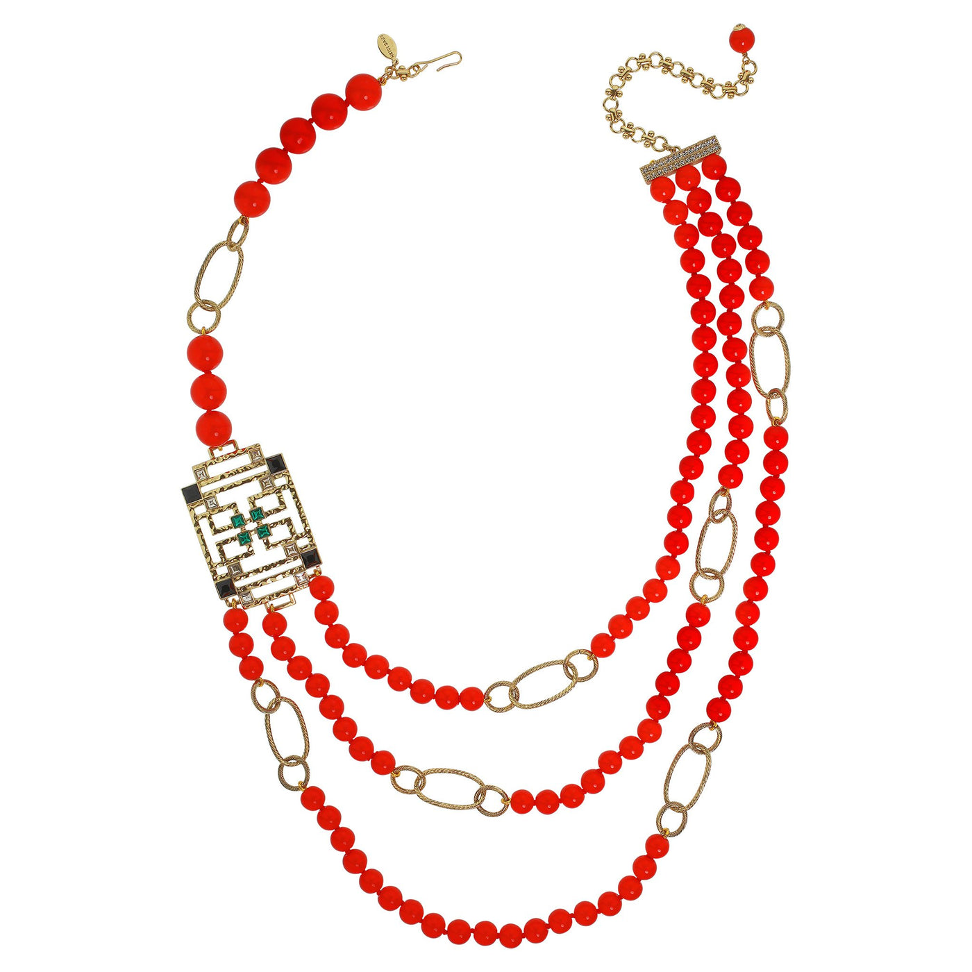 HEIDI DAUS®"A-mazing" Beaded Crystal Deco Necklace - Heidi Daus®