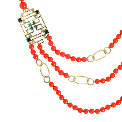 HEIDI DAUS®"A-mazing" Beaded Crystal Deco Necklace - Heidi Daus®