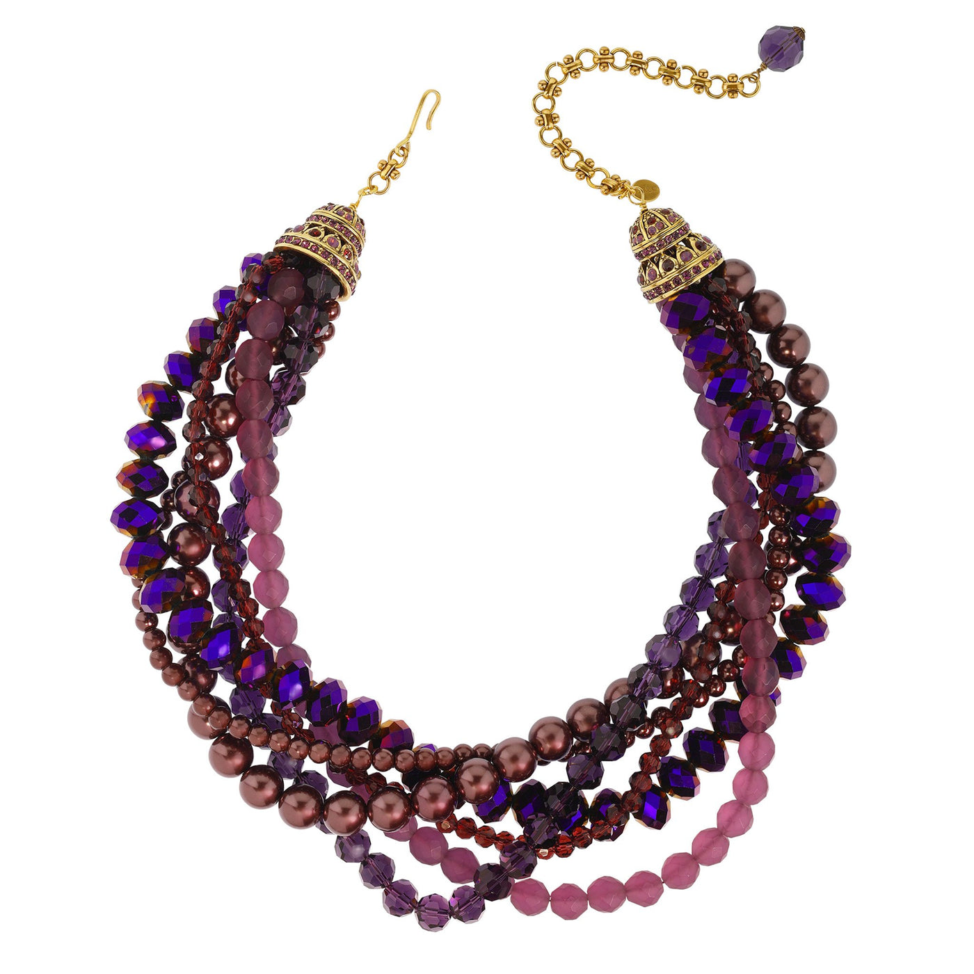 Heidi Daus®"Twinkling Torsade" Multi-Strand Twist Necklace - Heidi Daus®