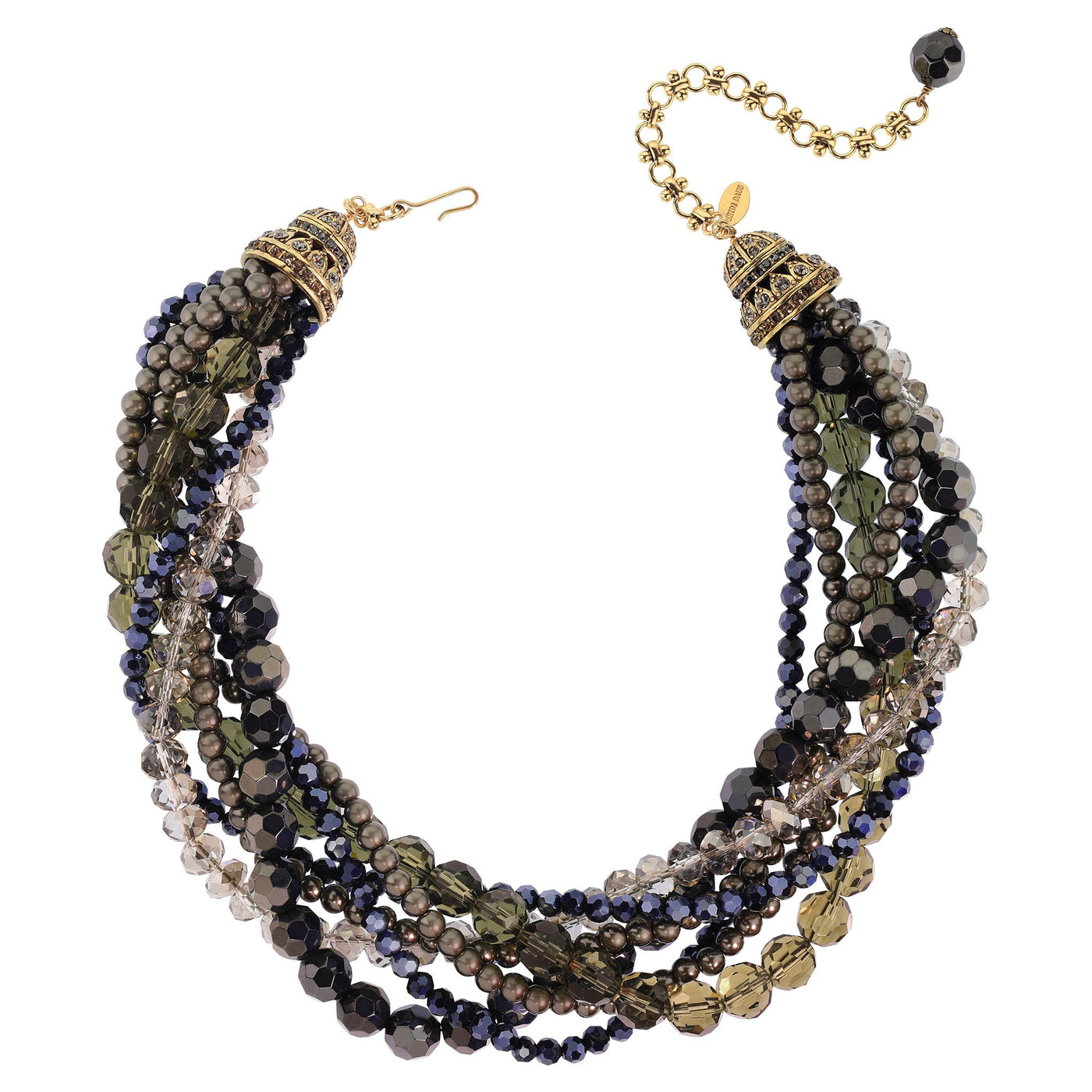 Heidi Daus®"Twinkling Torsade" Multi-Strand Twist Necklace - Heidi Daus®