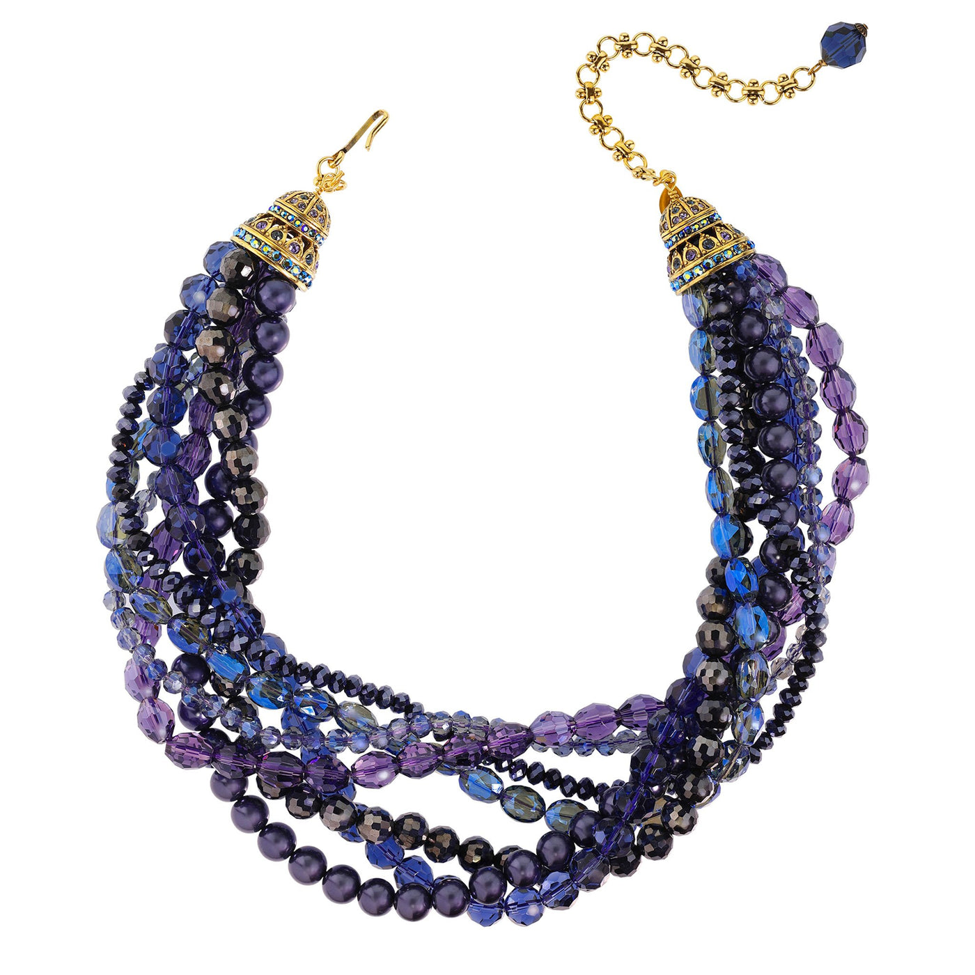 Heidi Daus®"Twinkling Torsade" Multi-Strand Twist Necklace - Heidi Daus®
