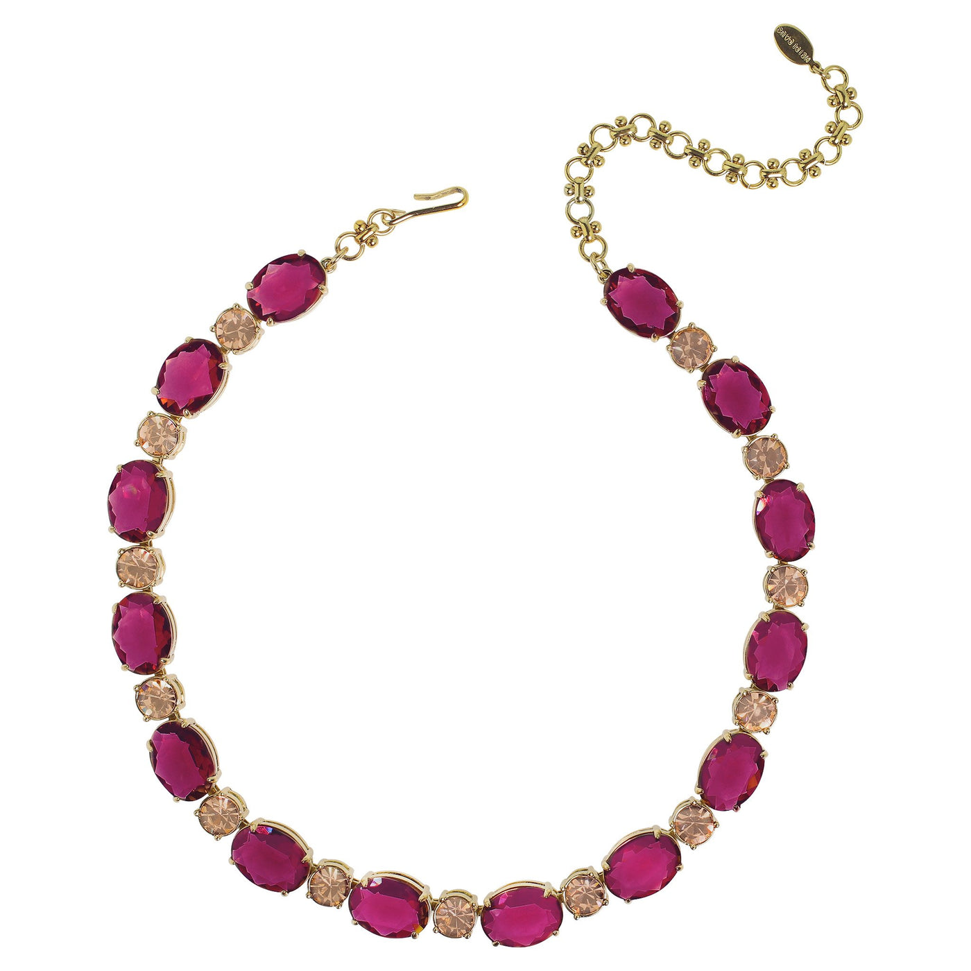 HEIDI DAUS® "Devil Wears Heidi" Oval Crystal Necklace