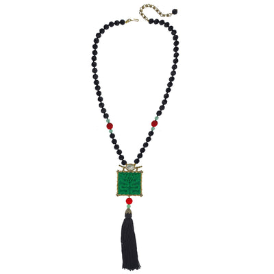 HEIDI DAUS® "Lots of Luck Dragon" Beaded Crystal Dragon Necklace