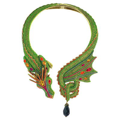 HEIDI DAUS®"Mythical Masterpiece" Crystal Dragon Necklace - Heidi Daus®