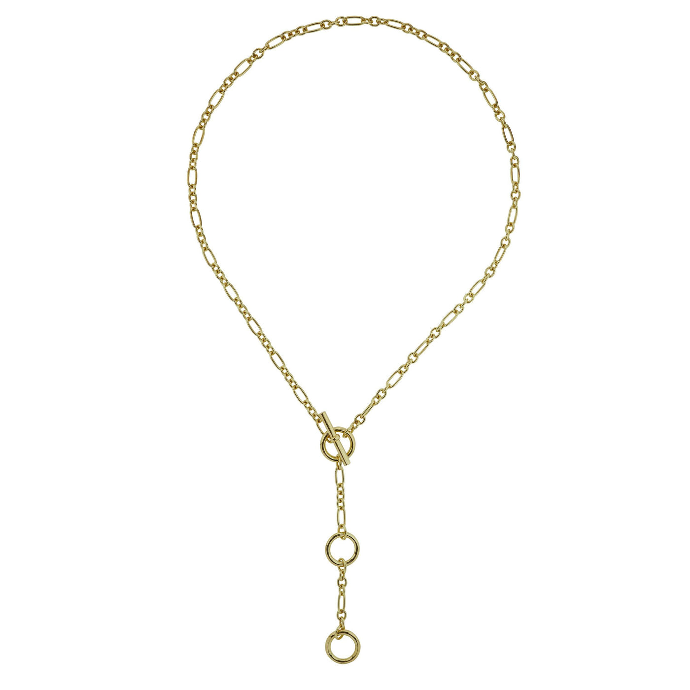 HEIDI DAUS®"Let's Connect" Chain Toggle Necklace