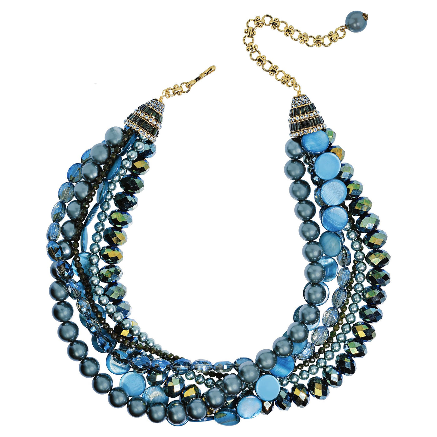 Heidi Daus®"Twinkling Torsade" Multi-Strand Twist Necklace - Heidi Daus®