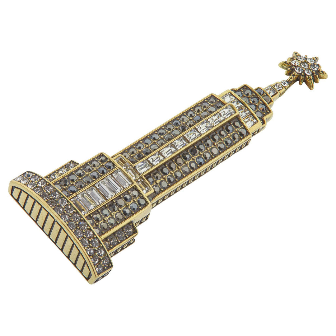 HEIDI DAUS® “Empire Elegance” New York Empire State Building Brooch/Pi