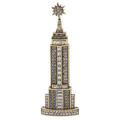 HEIDI DAUS®"Empire State Building" Crystal Empire State Building Pin HEIDI DAUS®
