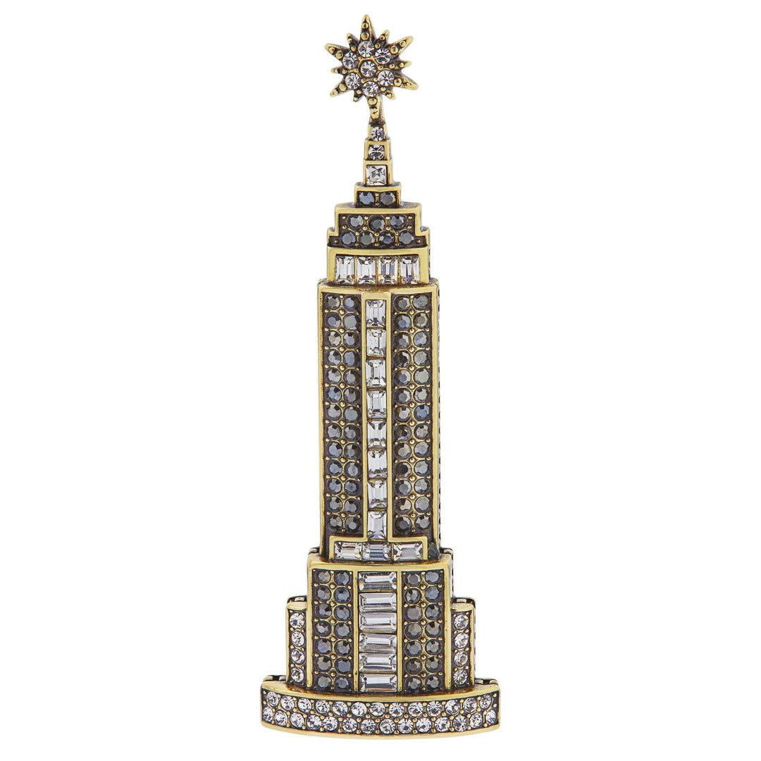 HEIDI DAUS® “Empire Elegance” New York Empire State Building Brooch/Pi