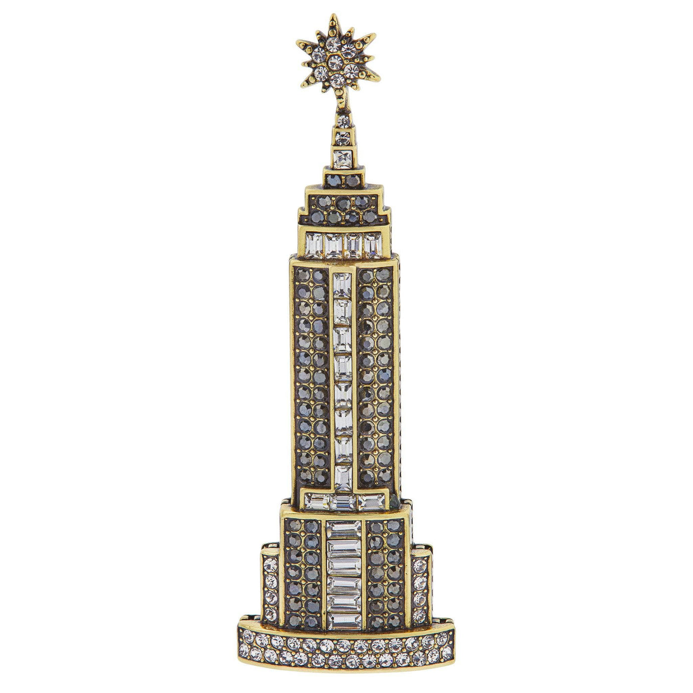 HEIDI DAUS®"Empire State Building" Crystal Empire State Building Pin HEIDI DAUS®
