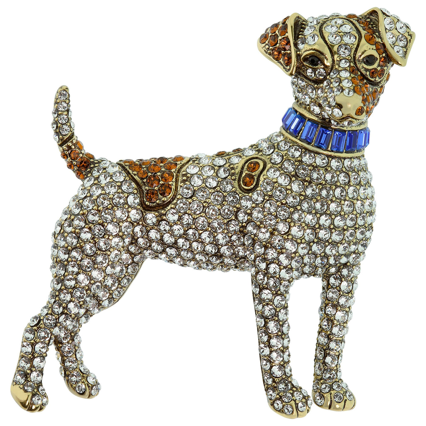 HEIDI DAUS®"Jack Russell Terrier" Crystal Dog Pin - Heidi Daus®