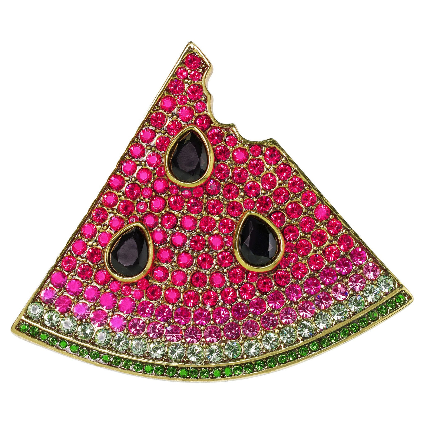 "Sweet Slice" Crystal Melon Pin - Heidi Daus®