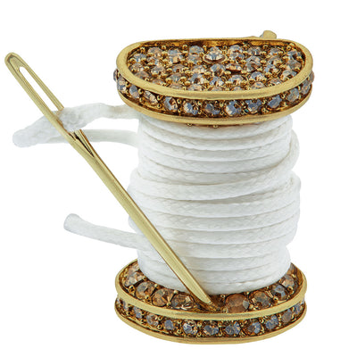 HEIDI DAUS®"Spool Of Thread" Crystal Thread Pin