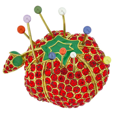 HEIDI DAUS® "Pin It With Love" Crystal & Enamel Pincushion Pin