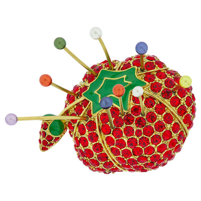 HEIDI DAUS® "Pin It With Love" Crystal & Enamel Pincushion Pin