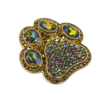 Heidi Daus®"Pretty Paw Print" Crystal Paw Pin - Heidi Daus®