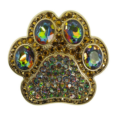 Heidi Daus®"Pretty Paw Print" Crystal Paw Pin - Heidi Daus®