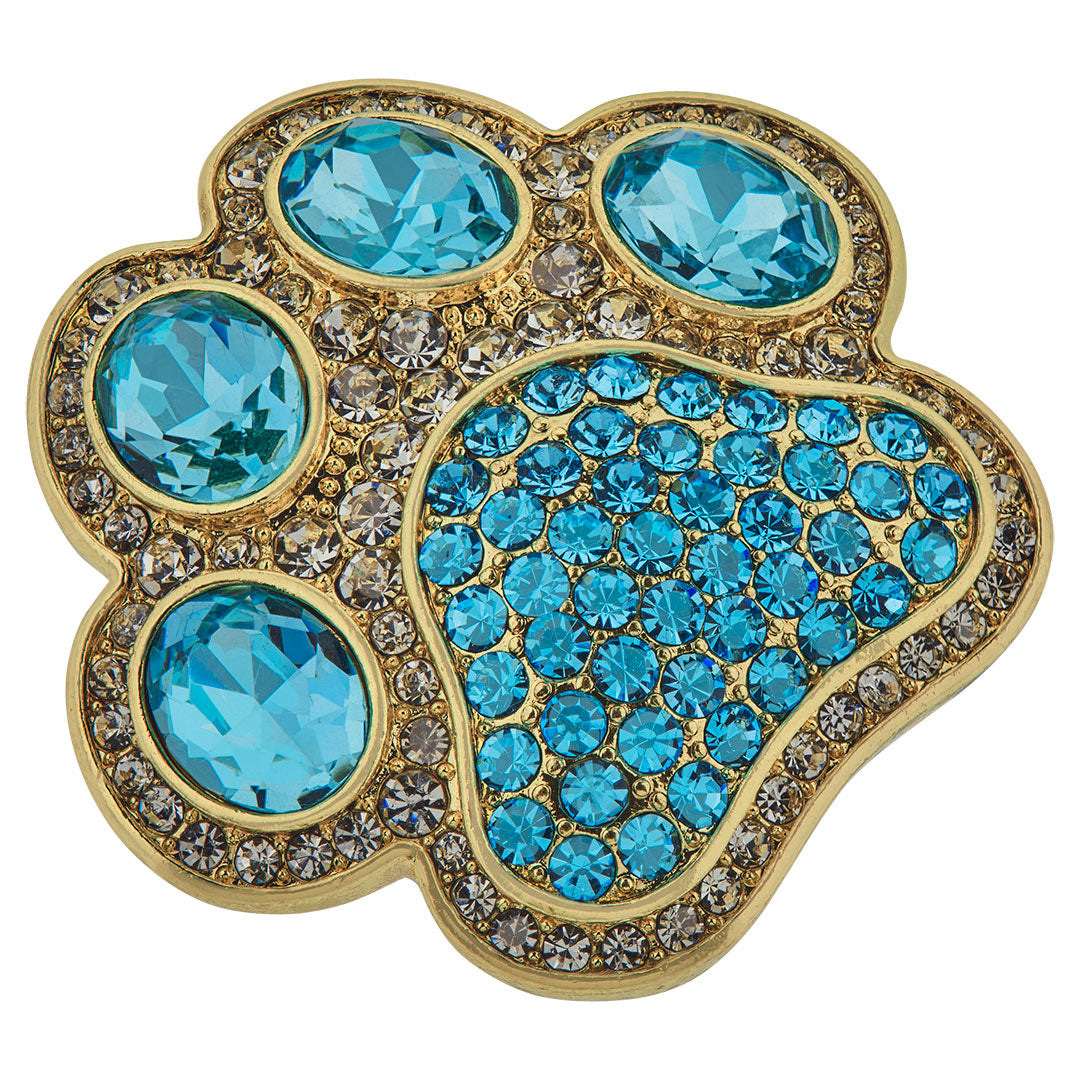 Heidi Daus®"Pretty Paw Print" Crystal Paw  Pin