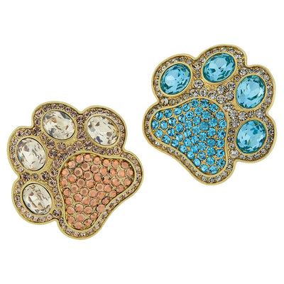 Heidi Daus®"Pretty Paw Print" Crystal Paw  Pin