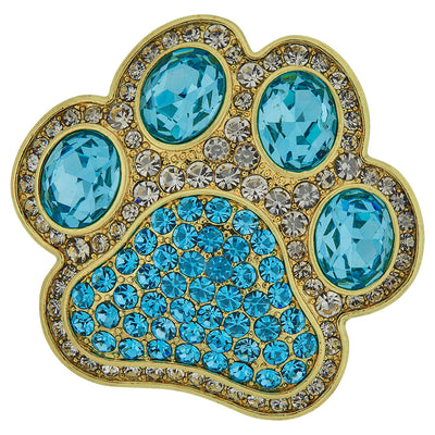 Heidi Daus®"Pretty Paw Print" Crystal Paw  Pin