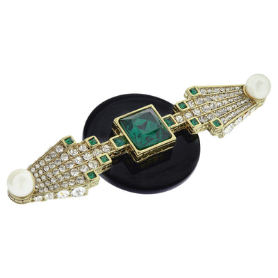 HEIDI DAUS® "Avant Garde" Beaded Resin Crystal Deco Pin HEIDI DAUS®