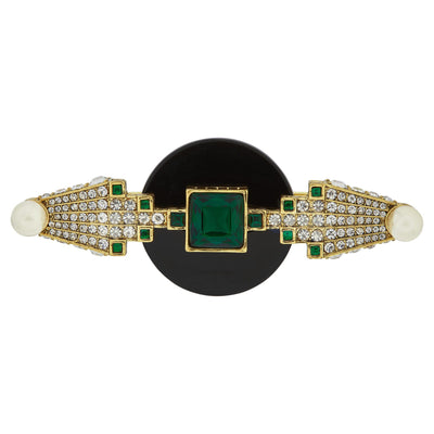 HEIDI DAUS® "Avant Garde" Beaded Resin Crystal Deco Pin HEIDI DAUS®