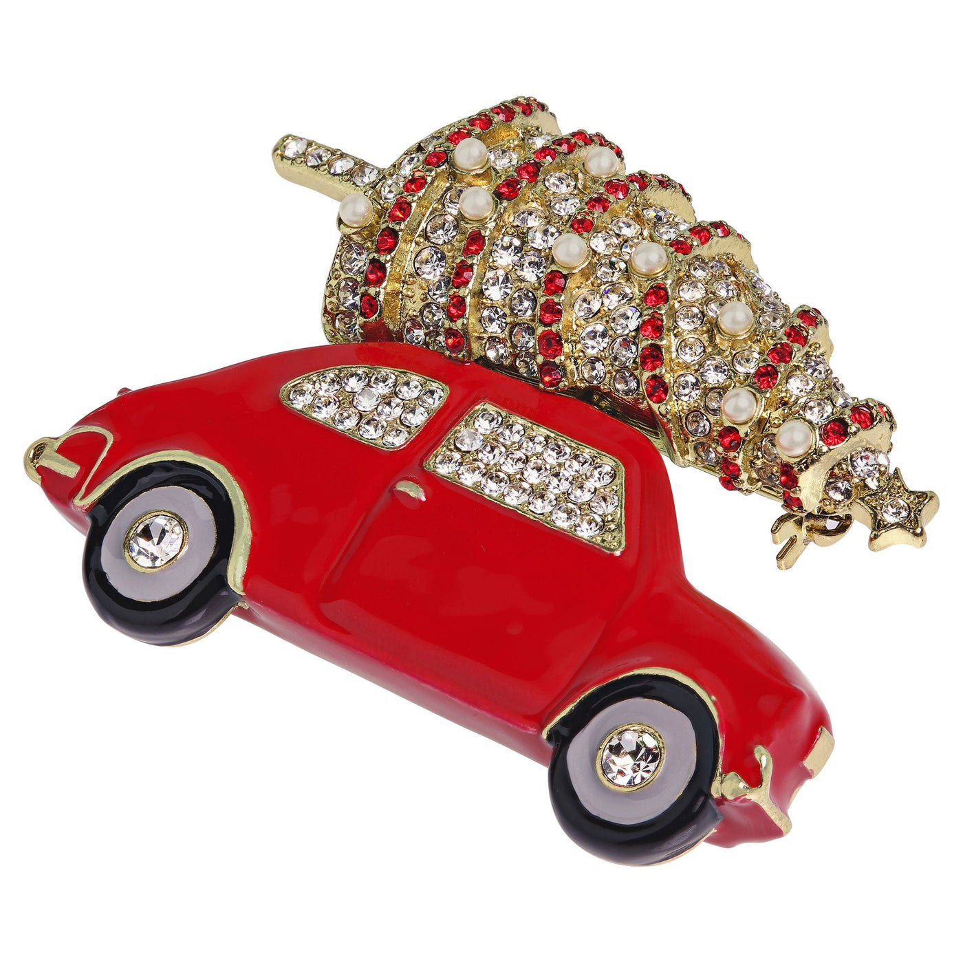 HEIDI DAUS® "Christmas Haul" Crystal & Enamel Holiday Pin HEIDI DAUS®