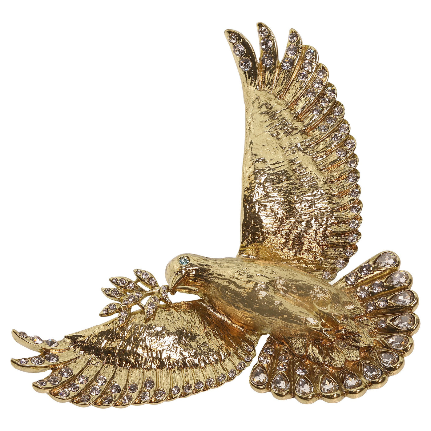 HEIDI DAUS®"Dreaming Of Peace" Crystal Dove Bird Pin