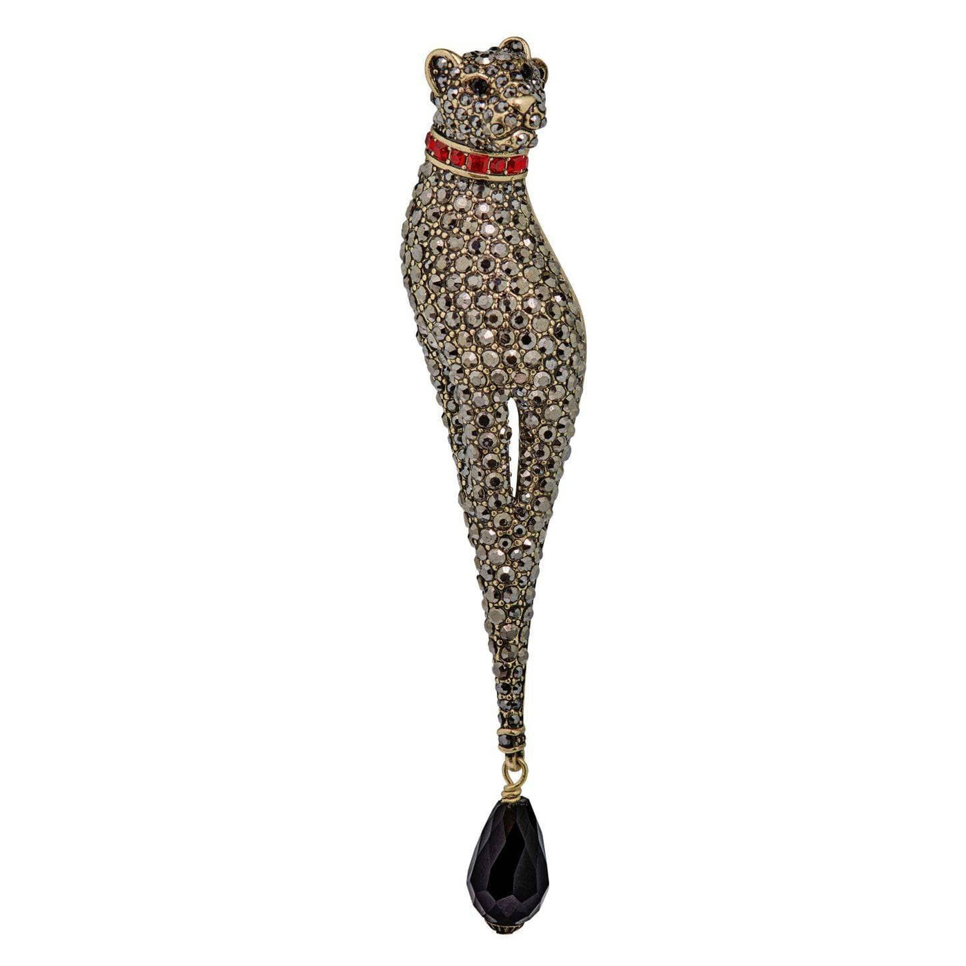 HEIDI DAUS®"Joanie's Divine Feline" Beaded Crystal Cat Pin