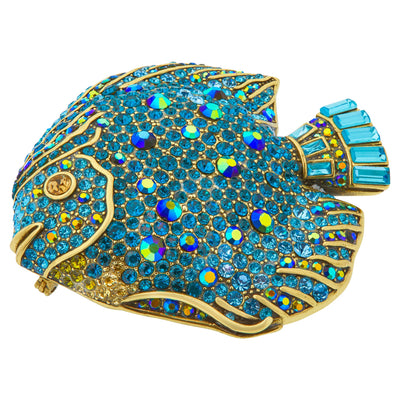 HEIDI DAUS®"Too Cool For School" Crystal fish Pin