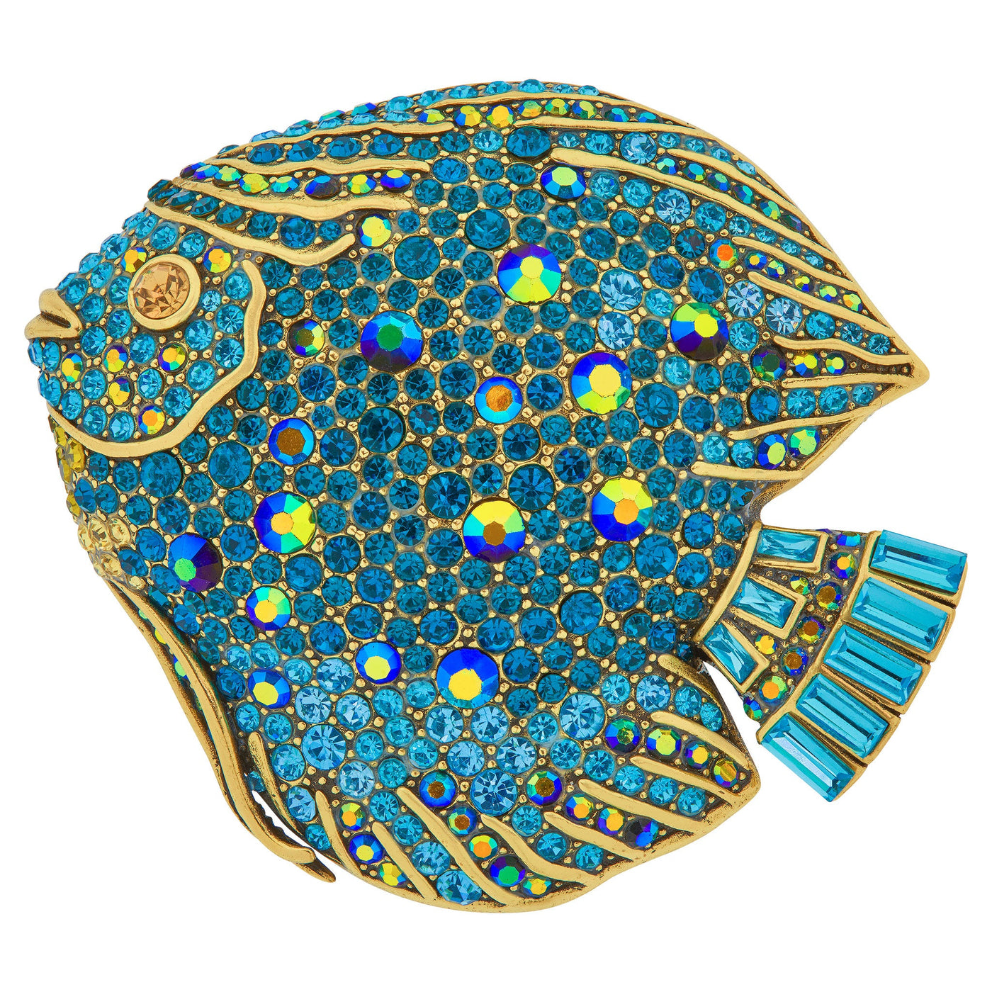 HEIDI DAUS®"Too Cool For School" Crystal fish Pin