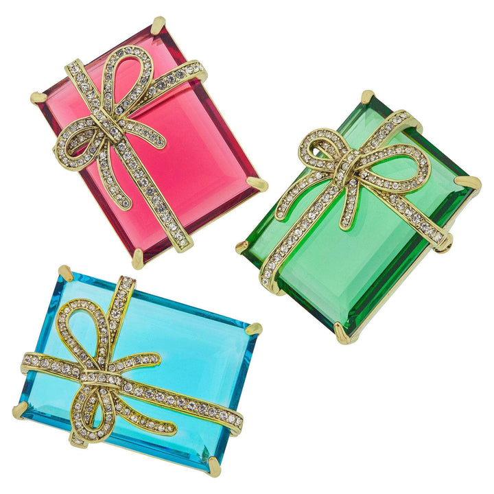 HEIDI DAUS®"Bow Wrapture" Crystal Gift Pin HEIDI DAUS®