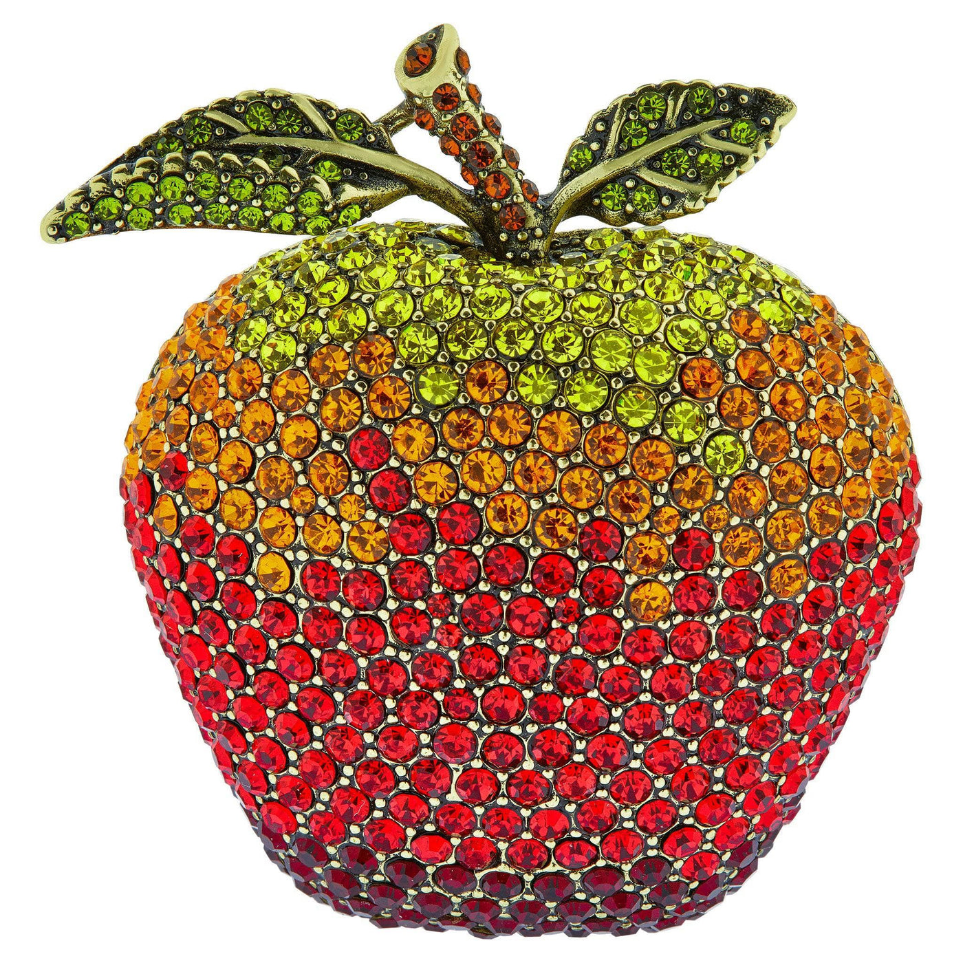 HEIDI DAUS®"Teacher's Pet" Crystal Apple Pin HEIDI DAUS®