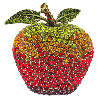 HEIDI DAUS®"Teacher's Pet" Crystal Apple Pin HEIDI DAUS®