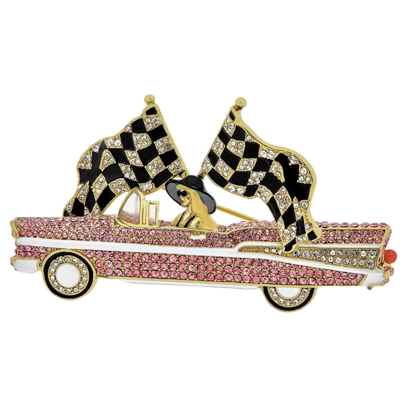 HEIDI DAUS®"Sparkle Powered" Crystal Car Pin