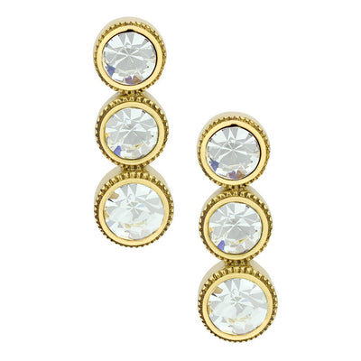 "Framed" Crystal Drop Earrings - Heidi Daus®