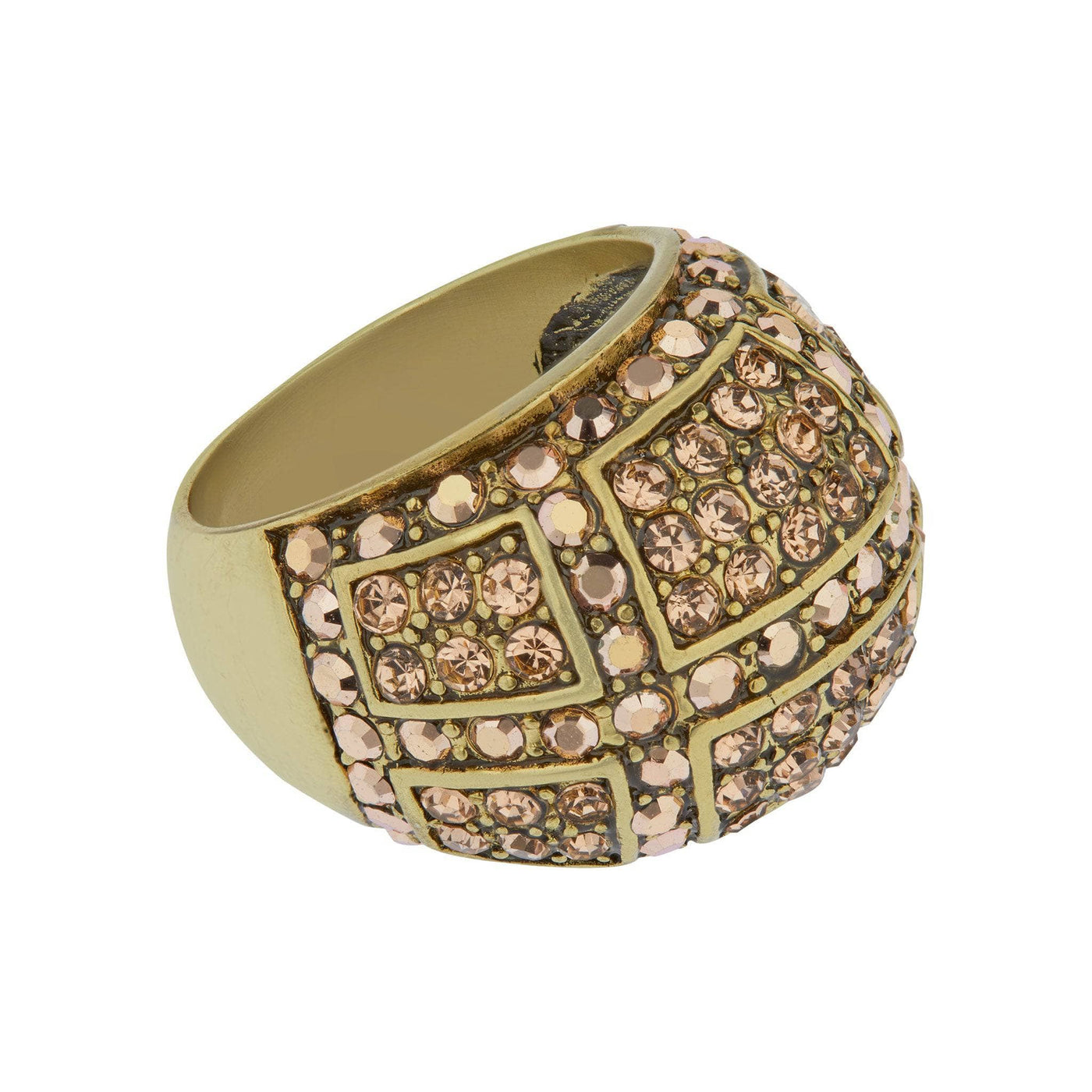 HEIDI DAUS®"Crystalicious" Crystal Deco Ring
