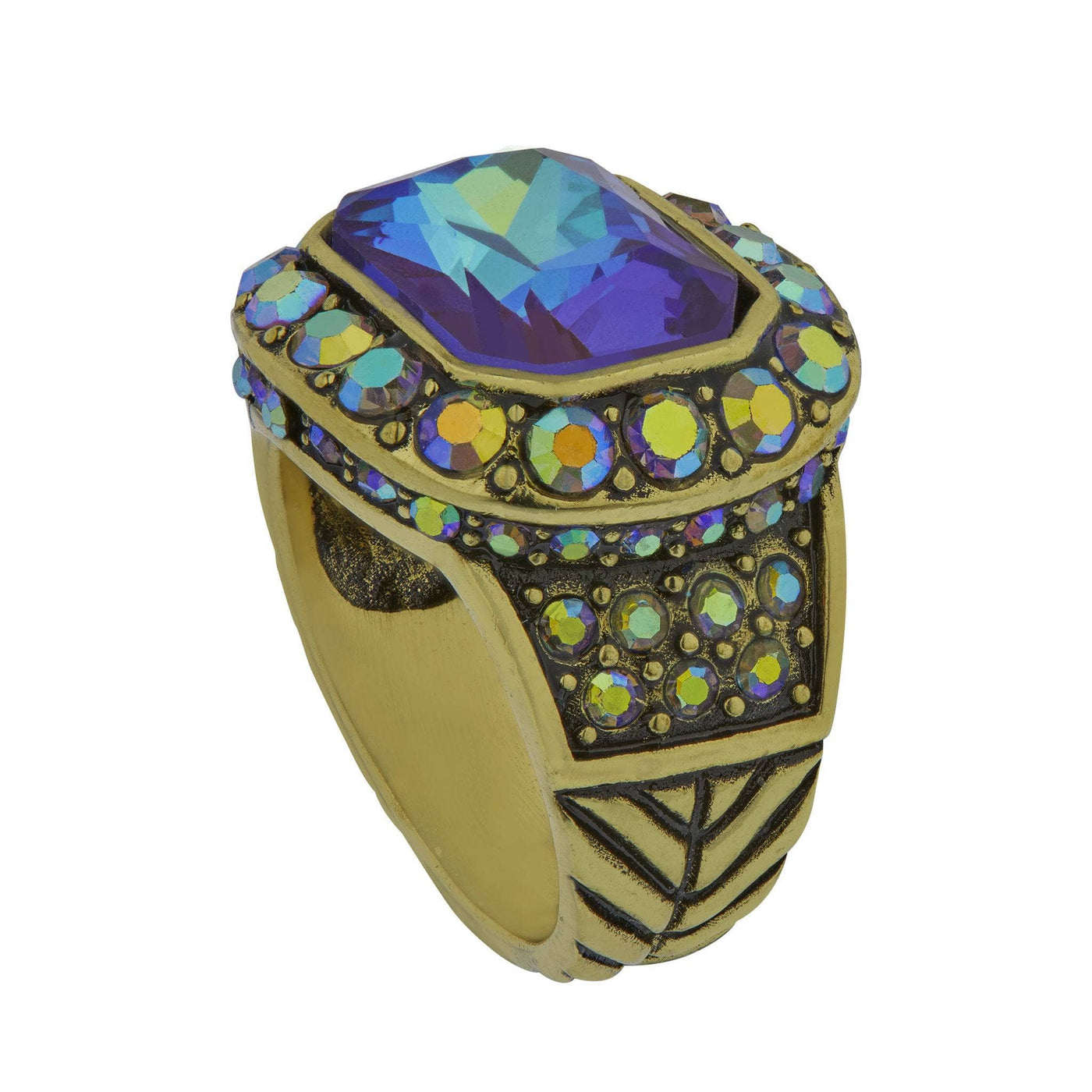 HEIDI DAUS®"Tailored To Please" Crystal Deco Ring