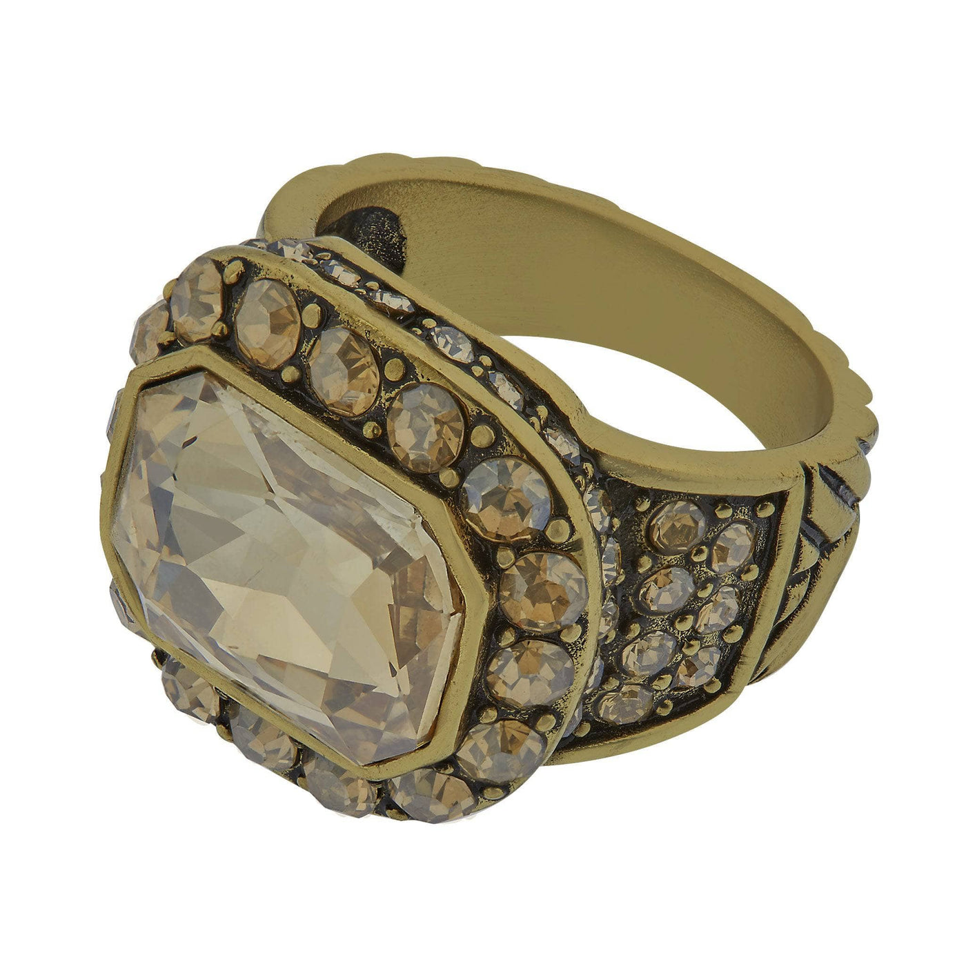 HEIDI DAUS®"Tailored To Please" Crystal Deco Ring