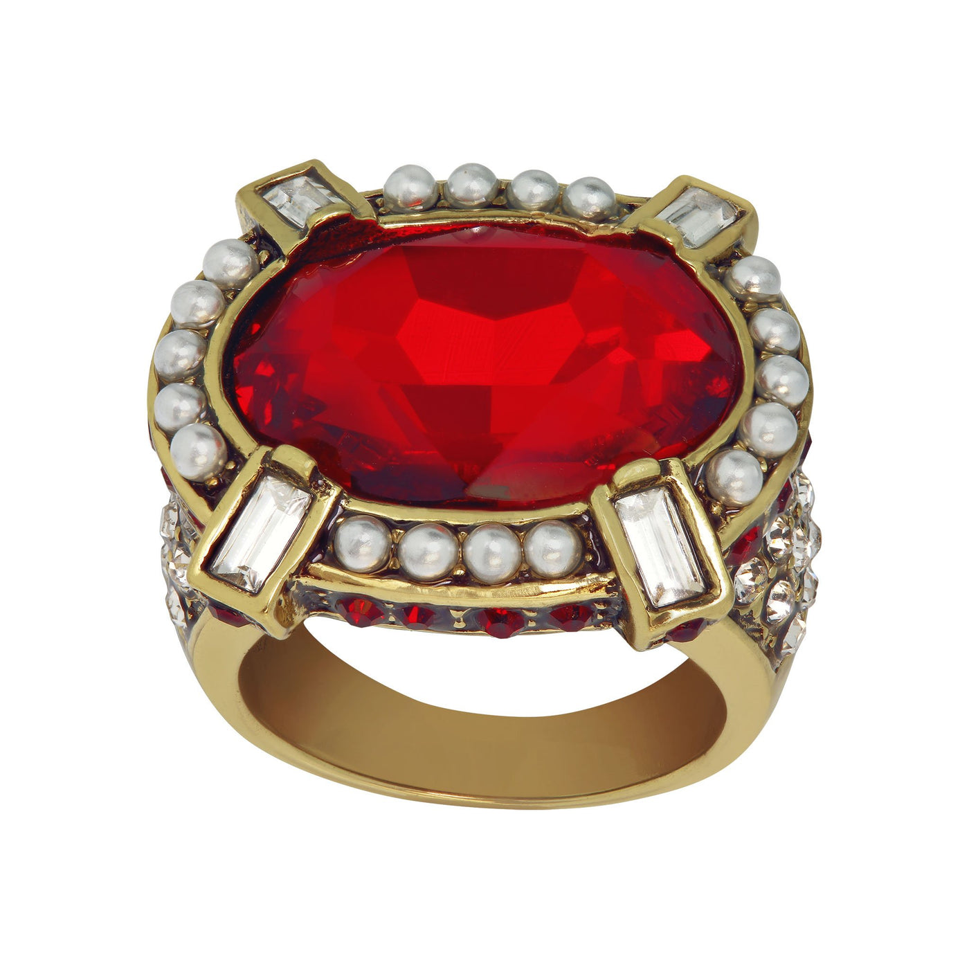 HEIDI DAUS®"Bold & Beautiful" Crystal Ring