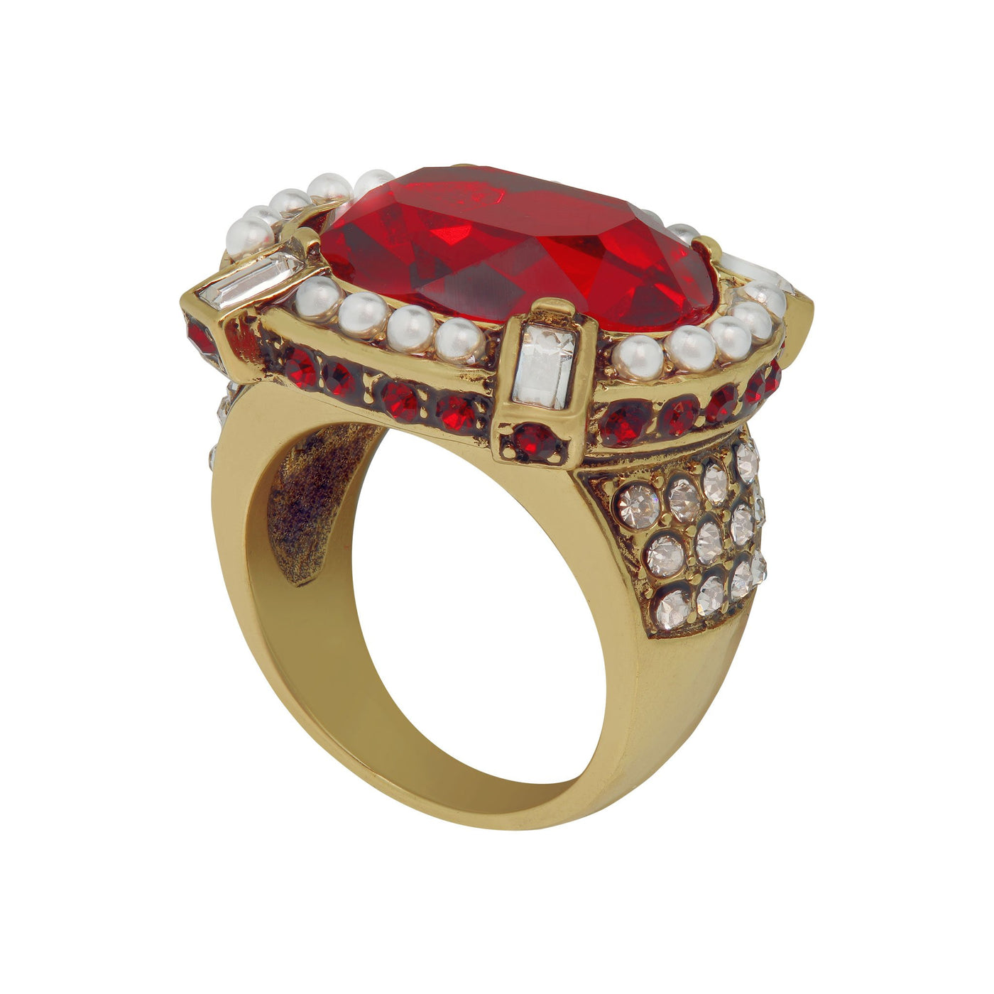 HEIDI DAUS®"Bold & Beautiful" Crystal Ring