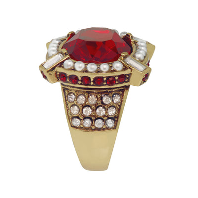 HEIDI DAUS®"Bold & Beautiful" Crystal Ring