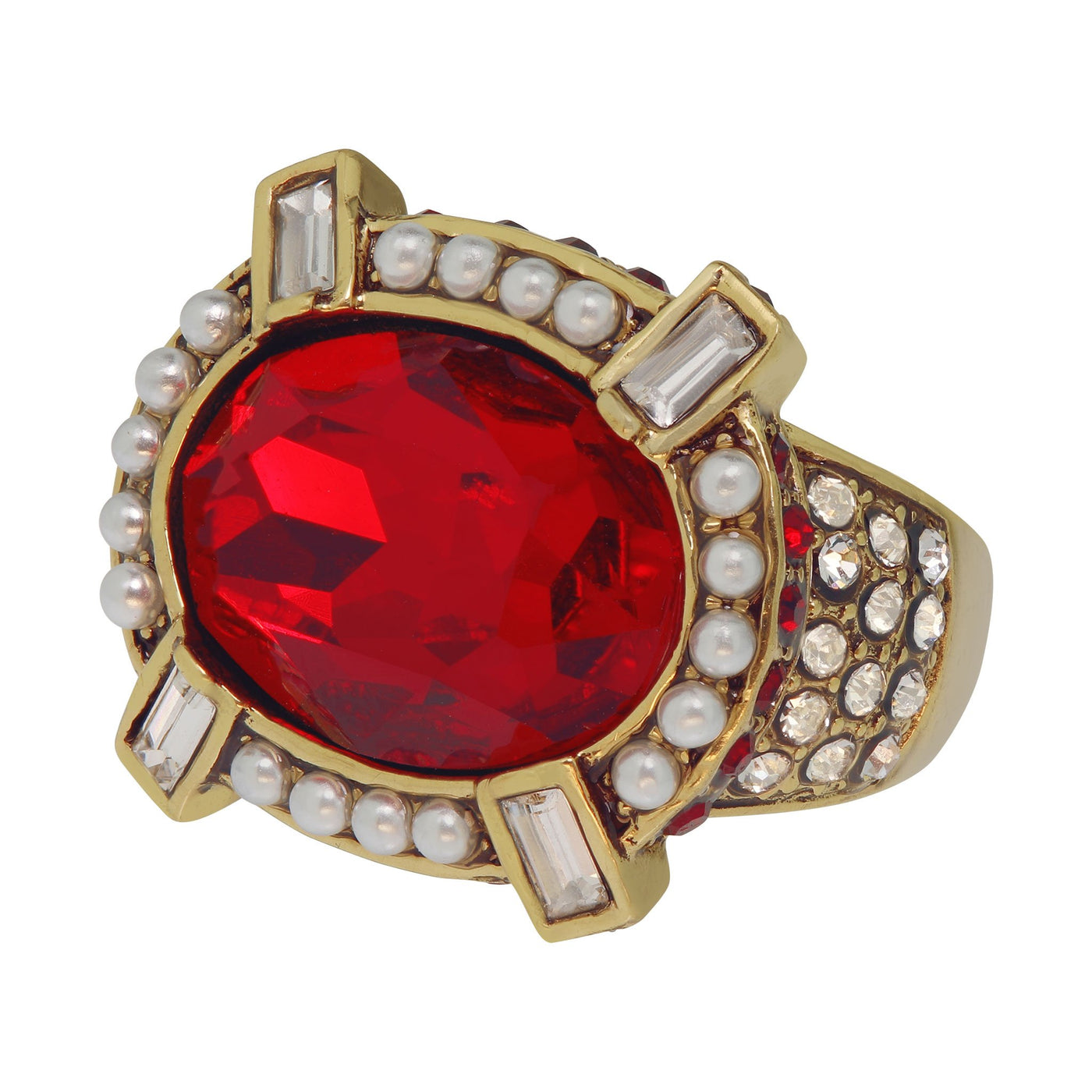 HEIDI DAUS®"Bold & Beautiful" Crystal Ring