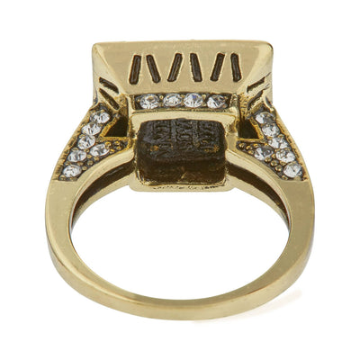 HEIDI DAUS®"Fearless Beauty" Crystal Deco Ring