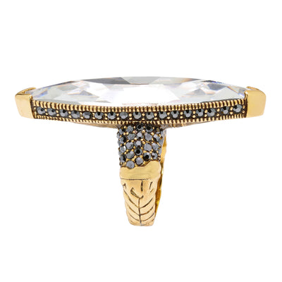 HEIDI DAUS®"Fabulous Feng Shui" Crystal Crystal Oversized Ring - Heidi Daus®